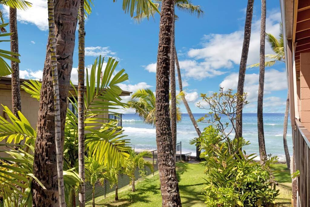 Oceanfront With Aircon-Hear The Waves-Amazing Views-Wifi Lägenhet Lahaina Exteriör bild